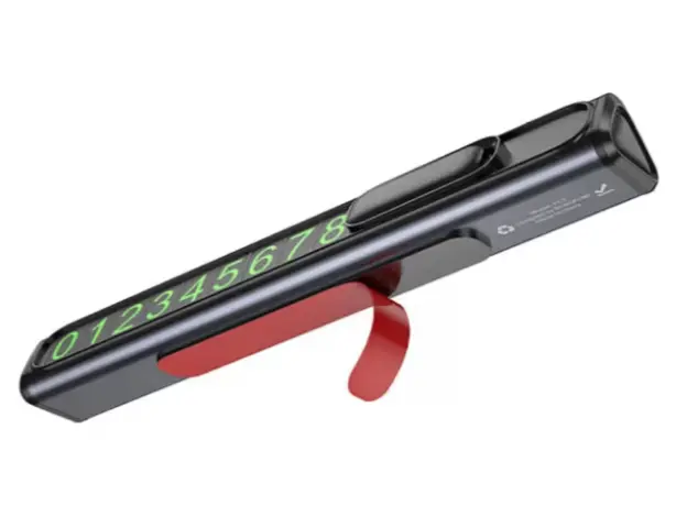 Car accessory BOROFONE FC3 aluminum alloy parking sign, 2 image