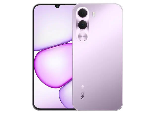 Mobile Phone Realme C100i RMX5377 4GB/128GB, 6.8" 120Hz, Dual SIM, Dawn Purple