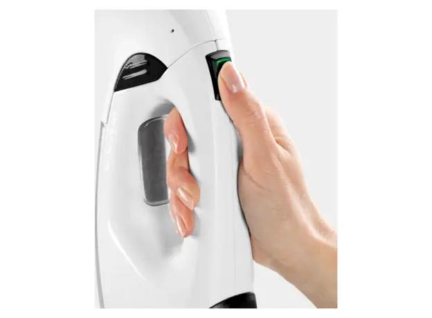 Window Vacuum KARCHER WV 2 Plus N 1.633-642.0, 35 min, 100 ml, 280/170 mm nozzles, White, 4 image