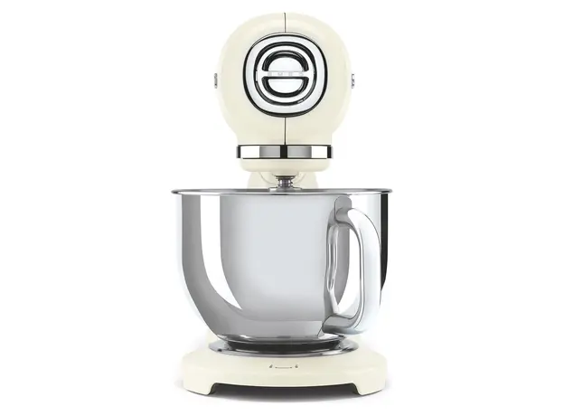 Stand Mixer Smeg SMF05CREU, 1000W, 4.8 L, 10 speeds, Cream, 6 image