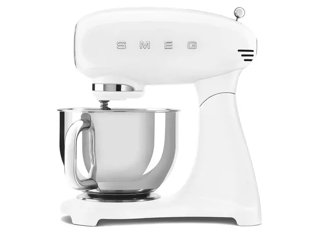 Stand Mixer Smeg SMF05WHEU, 1000W, 4.8 L, 10 speeds, White