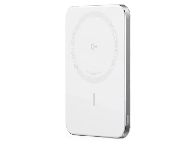 Power Bank Anker Nano Power Bank A1665H21 (5K, MagGo, Slim), 5000mAh, Qi2 15W, USB-C 20W, White, 2 image