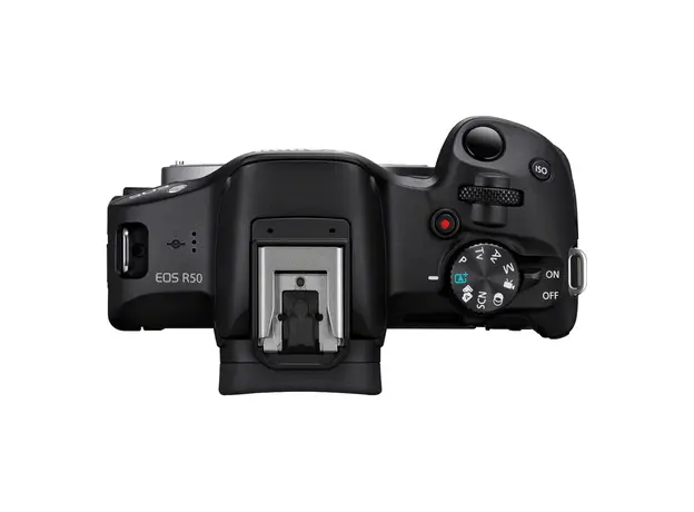 Camera Canon EOS R50 + RF-S 18-45mm F4.5-6.3 IS STM (5811C033), 24.2MP APS-C, 4K, Black, 5 image
