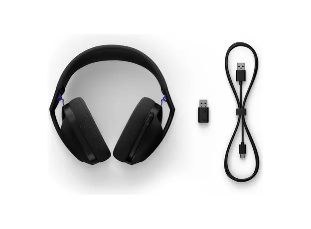 Headset Logitech G321 LIGHTSPEED 981-001563 Wireless Gaming Headset, 2.4GHz/Bluetooth 5.2, 40mm, Black, 5 image