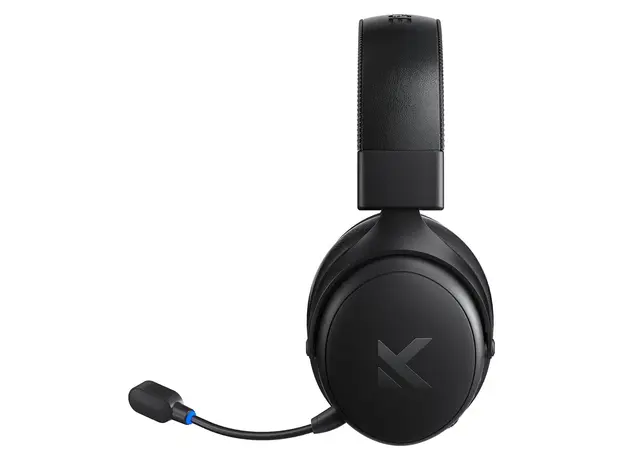Headset MCHOSE V9 Pro HW-V9-2 Wireless Gaming Headset, 2.4GHz/BT/Type-C, 7.1, 53mm, 2000mAh, Steel Black, 3 image