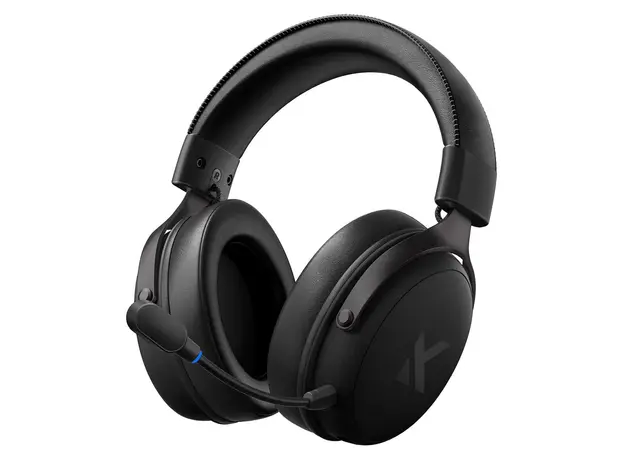 Headset MCHOSE V9 Pro HW-V9-2 Wireless Gaming Headset, 2.4GHz/BT/Type-C, 7.1, 53mm, 2000mAh, Steel Black