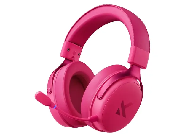 Headset MCHOSE V9 Pro HW-V9-6, Wireless Gaming Headset, 53mm, 7.1, 2.4GHz/Bluetooth/Wired, 250h, Rose Red