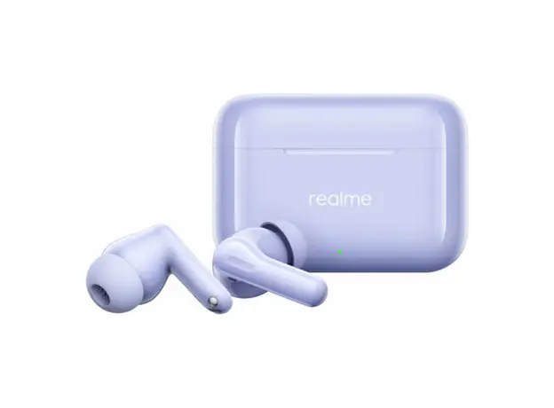 Earbuds Realme Buds T200 RMA2410, ANC, Bluetooth 5.4, IP55, up to 50 h, Dreamy Purple, 3 image
