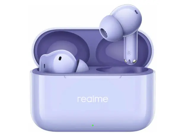Earbuds Realme Buds T200 RMA2410, ANC, Bluetooth 5.4, IP55, up to 50 h, Dreamy Purple