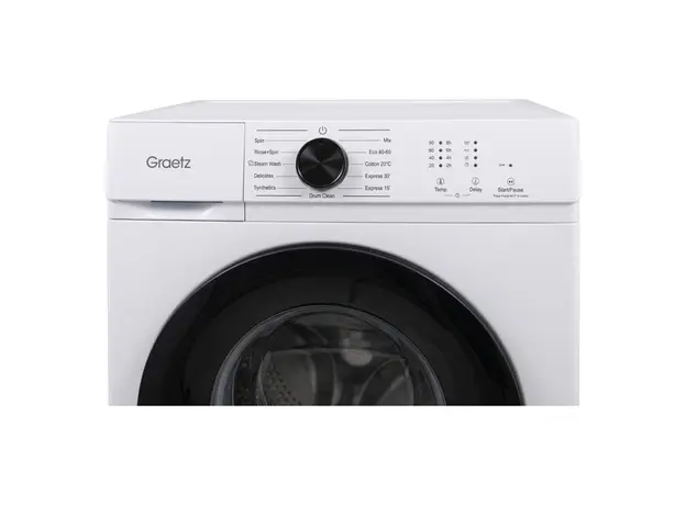 Washing Machine GRAETZ GW60-A112VE-W, 6 kg, 1200 rpm, White, 2 image