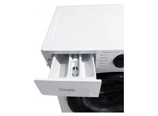 Washing Machine GRAETZ GW60-A112VE-W, 6 kg, 1200 rpm, White, 3 image