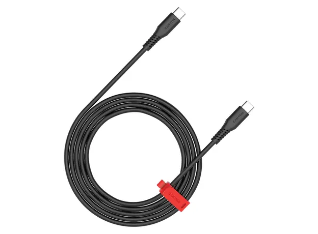 USB Cable CANYON CNS-CC60SC12B CC60SC USB-C to USB-C 60W 1.2m Black