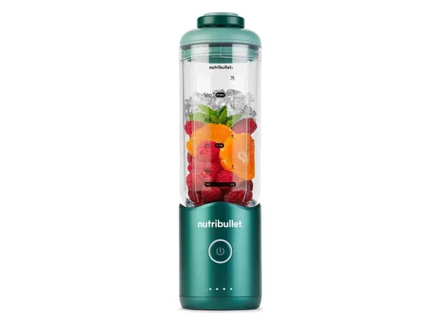 Blender NutriBullet NBP013GR Flex, Portable, 590 ml, 7.4V, USB-C Charging, Forest Green