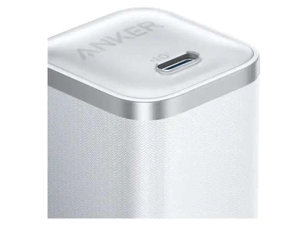 Charger Anker Nano Charger 45W A2692L21, USB-C, GaN, PPS, White, 3 image