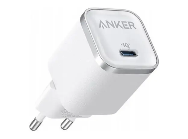 Charger Anker Nano Charger 45W A2692L21, USB-C, GaN, PPS, White