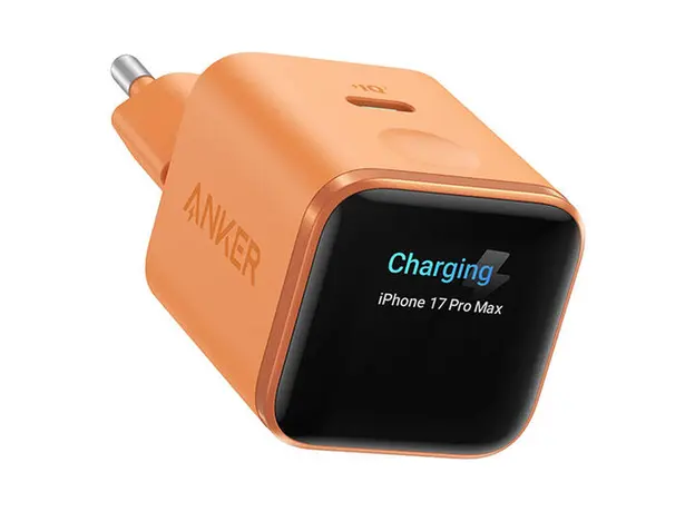 Charger Anker Nano Charger 45W Smart Display A121DGO1 Orange