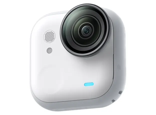 Action Camera Insta360 GO Ultra Lifestyle Bundle, 4K 60fps, 1/1.28" Sensor, 50MP, 2.5" Flip Screen, Arctic White, 3 image