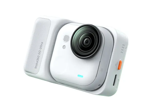Action Camera Insta360 GO Ultra Standard Bundle Arctic White, 4K60, 50MP, 1/1.28" Sensor, IPX8