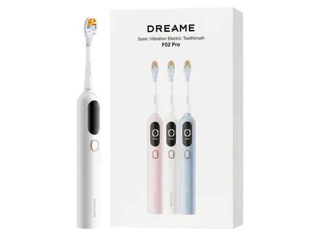 Electric Toothbrush Dreame F02 Pro Sonic Vibration Electric Toothbrush, 68000 VPM, 4 Modes, IPX7, White, 3 image
