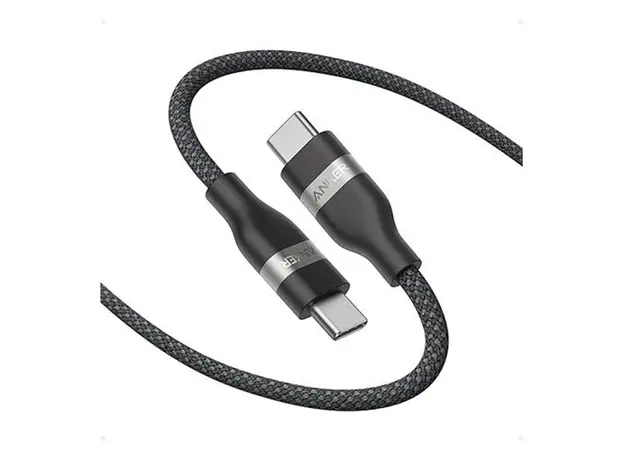 Cable Anker USB-C to USB-C Cable 240W 0.9m A82E2H11 Black, 2 image