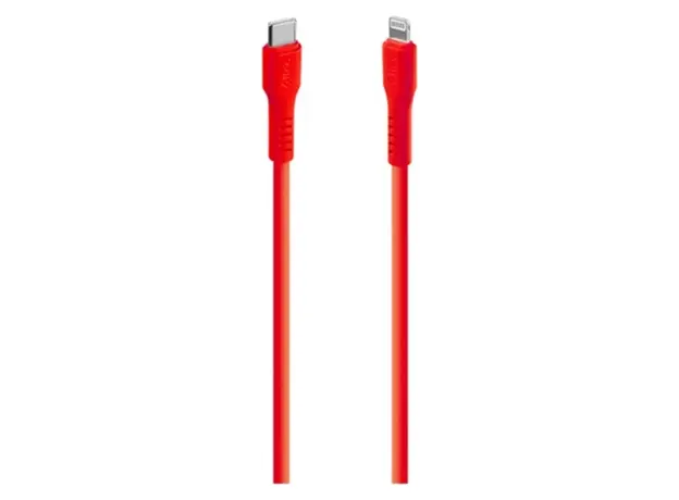 Cable Ttec 2DK60NK USB-C to Lightning, Charge/Data, 1.2m, Red