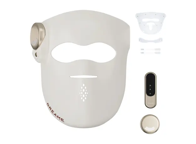 LED Face Mask Dreame Chrona Pro AB01P Photon Anti-Aging Skincare Mask, 360 LEDs, 5 Modes, Cooling, Cordless, White, 6 image