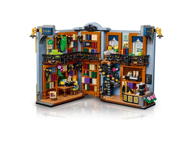 LEGO Icons 11379 Bookstore: Book Nook, 1690 pieces, 18+, 2 image
