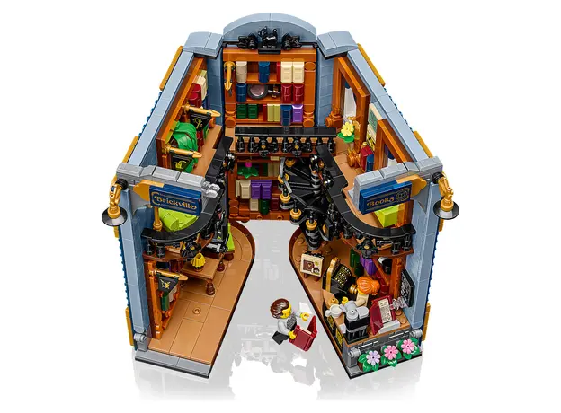 LEGO Icons 11379 Bookstore: Book Nook, 1690 pieces, 18+, 3 image