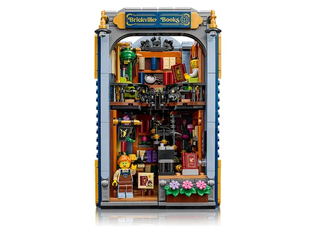 LEGO Icons 11379 Bookstore: Book Nook, 1690 pieces, 18+, 4 image