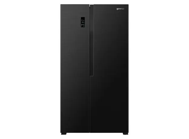 Refrigerator Gorenje NRS9186141BXI Side-by-Side, 595 L, NoFrost Plus, Inverter, Black, 2 image
