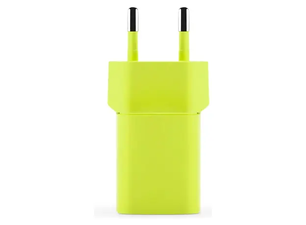 Charger Ttec 2SCG20LNS SmartCharger GaN 20W PD, USB-C + USB-C to Lightning cable, 120 cm, Neon Yellow, 4 image