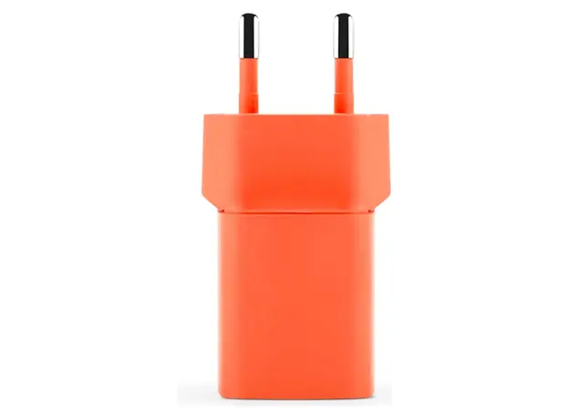 Charger Ttec 2SCG20LNT SmartCharger GaN 20W PD, USB-C + USB-C to Lightning cable, 120 cm, Neon Orange, 2 image