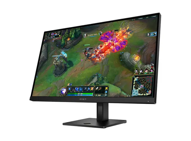 Monitor HP OMEN 27q G2 (AV4H6E9), 27" QHD 2560x1440, 180Hz, 1ms, 400 nits, DisplayPort 1.4, Black, 2 image
