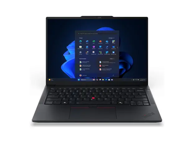 Laptop Lenovo 21Y20052GX ThinkPad E14 Gen 8 (AMD), 14" WUXGA IPS, Ryzen AI 7 345, 16GB, 512GB SSD, Radeon 840M, No OS, Black, 3 image