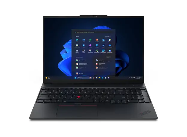 Laptop Lenovo 21Y4004NGX ThinkPad E16 Gen 4 (AMD), 16" WUXGA IPS, Ryzen AI 7 345, 16GB, 512GB SSD, Radeon 840M, No OS, Black, 3 image
