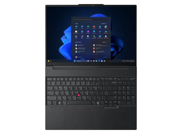 Laptop Lenovo 21Y4004NGX ThinkPad E16 Gen 4 (AMD), 16" WUXGA IPS, Ryzen AI 7 345, 16GB, 512GB SSD, Radeon 840M, No OS, Black, 7 image