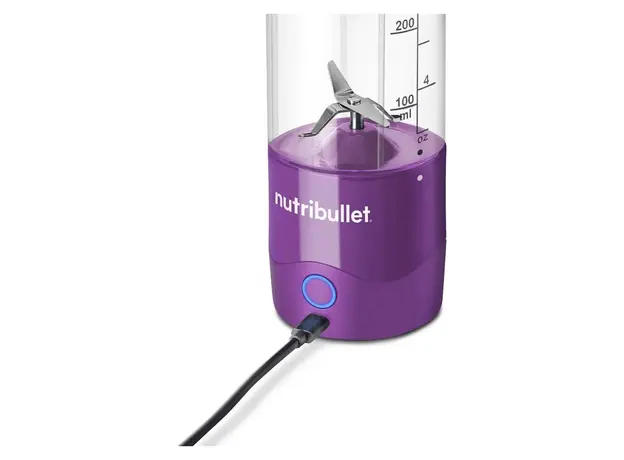 Portable Blender NutriBullet NBP003PU Portable, 475 ml, 2000mAh battery, USB-C, Purple, 5 image