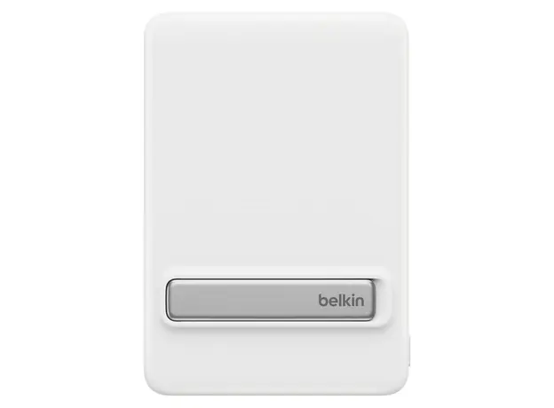 Power Bank Belkin BoostCharge Slim Magnetic 10000mAh Qi2 15W with Stand BPD016hqWH, White