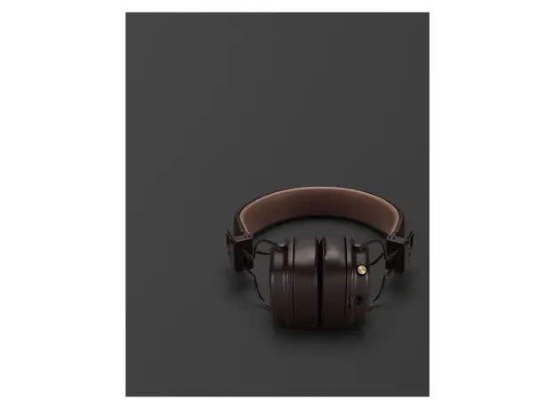 Headphones Marshall Major IV Wireless On-Ear, Bluetooth 5.0, 80+ Hours, Wireless Charging, Brown, 3 image