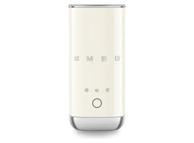 Milk Frother SMEG MFF02CREU, 500W, 180 ml, 50's Style, Cream, 2 image