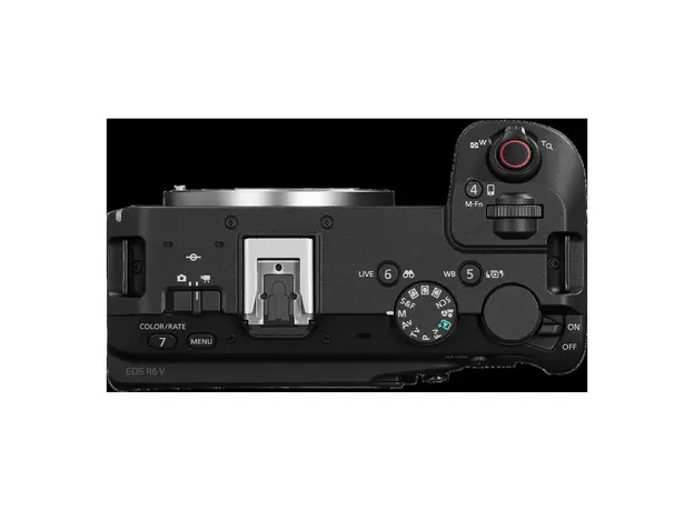 Digital Camera Canon EOS R6 V Body 7250C018, 32.5MP Full-Frame, 7K 60p RAW, 4K 120p, 4 image