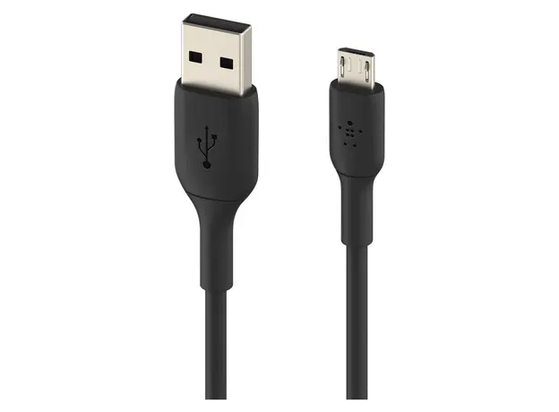 USB Cable Belkin BoostCharge USB-A to Micro-USB Cable, 1m, Black CAB005bt1MBK, 3 image