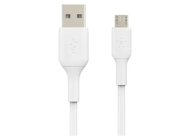 USB Cable Belkin BoostCharge USB-A to Micro-USB Cable, 1m, White CAB005bt1MWH, 2 image