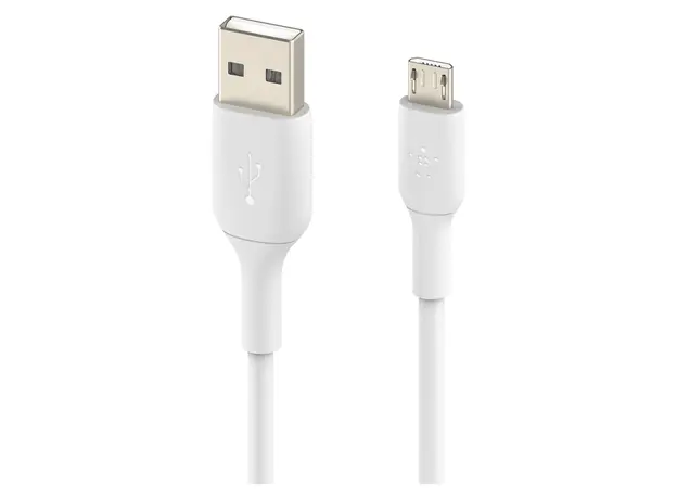 USB Cable Belkin BoostCharge USB-A to Micro-USB Cable, 1m, White CAB005bt1MWH, 3 image