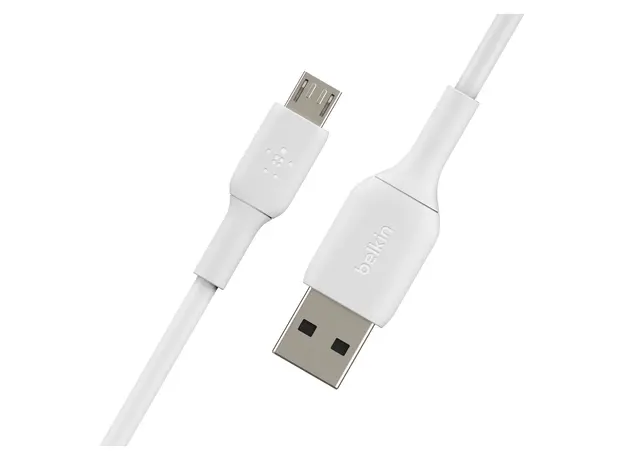 USB Cable Belkin BoostCharge USB-A to Micro-USB Cable, 1m, White CAB005bt1MWH