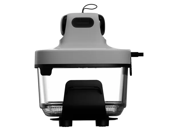 Air Fryer Dreame Tasti PT60, 2.5 L + 4.5 L Glass Containers, 1500 W, 60–200°C, Grey, 4 image