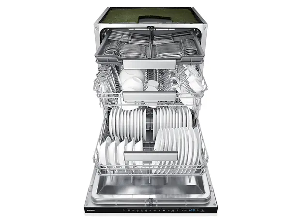 Built-in Dishwasher Samsung DW70H73WCB0WT, 60 cm, 14 place settings, 44 dB, AutoRelease, Wi-Fi, 5 image