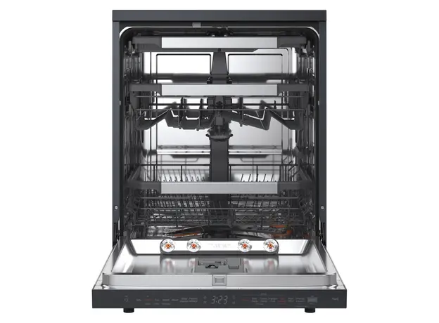 Dishwasher LG DFC287HMS.ABMPGCC, 14 Place Settings, QuadWash, TrueSteam, Wi-Fi, Matte Black, 3 image