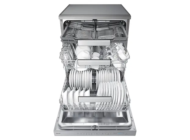Dishwasher Samsung DW70H73YCFRWT, 60 cm, 14 Place Settings, 44 dB, AutoRelease, Wi-Fi, Stainless Steel, 4 image