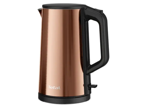 Electric Kettle Tefal KI583C10 Bouilloire, 1.5L, 2000W, Double Wall, Stainless Steel, Bronze, 2 image